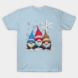 Cute Winter Gnomes T-Shirt